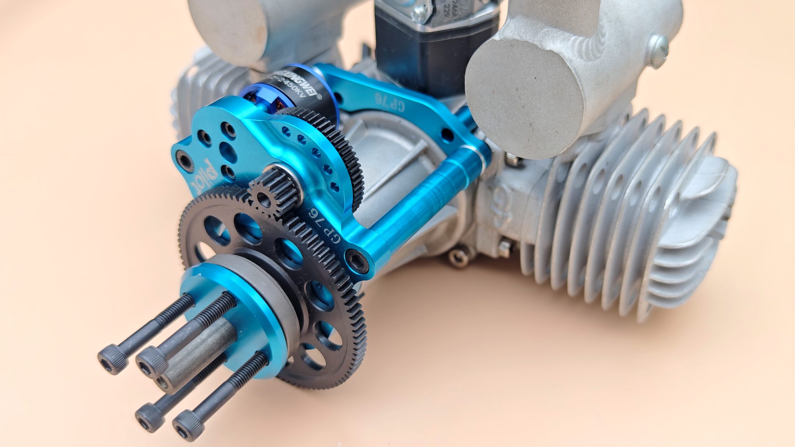 GP76 electric auto-start - Pilot-RC